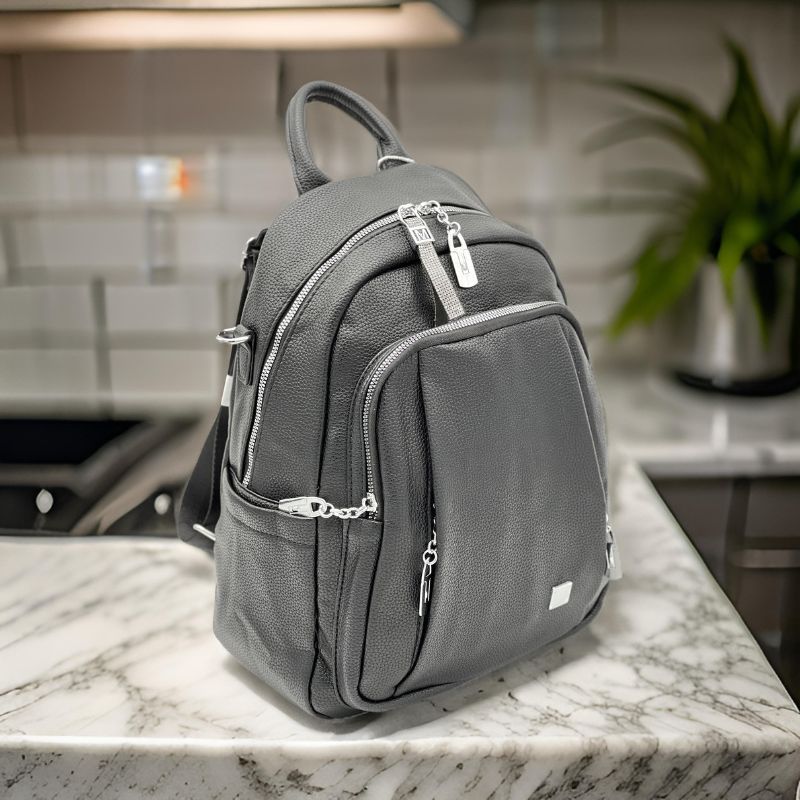 rucsac din imitatie de piele de dama